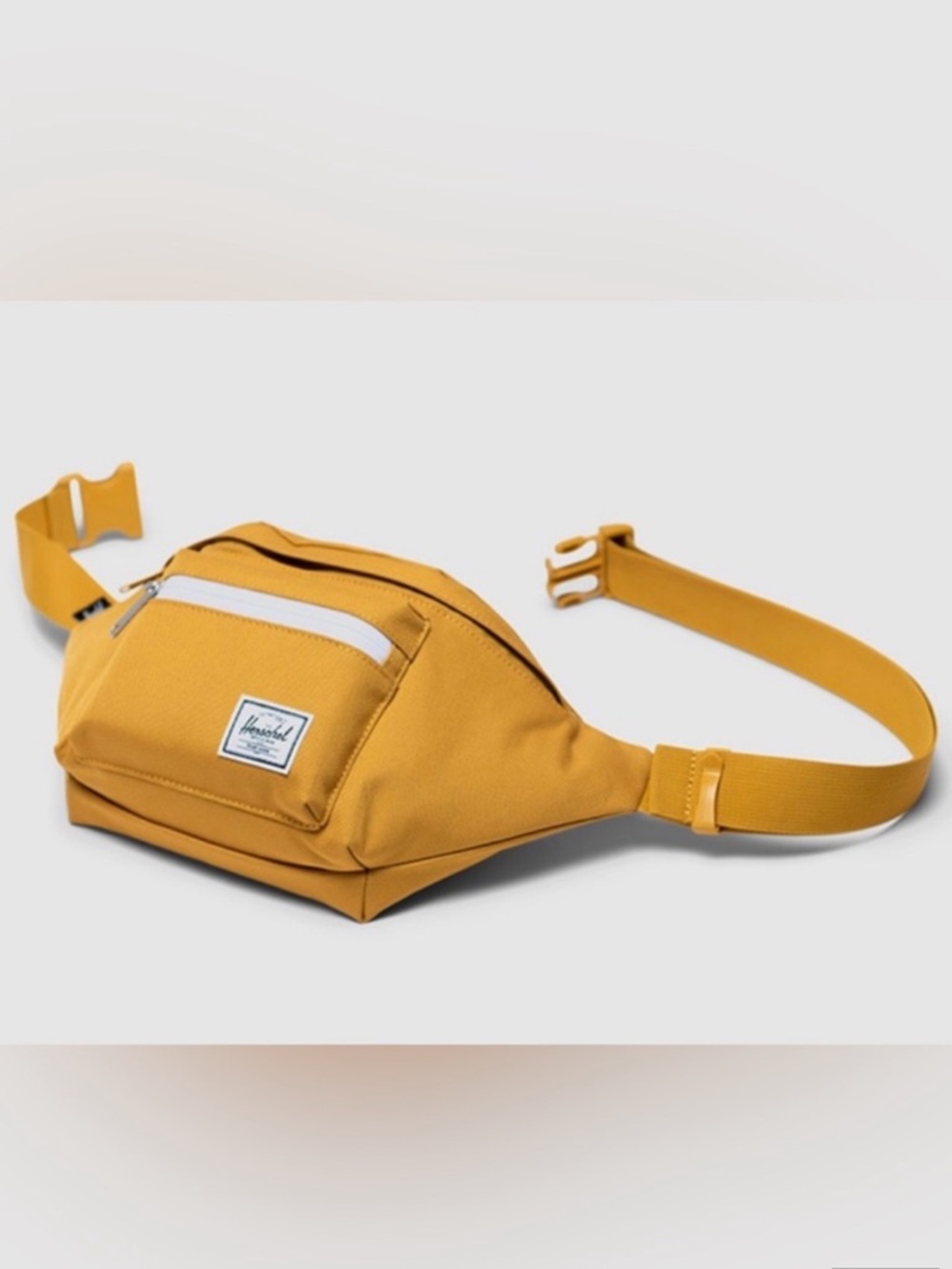 MAKE AN OFFER - HERSCHAL SUPPLY  Mustard Yellow Waist Bum Bag Fanny Pack Zipper